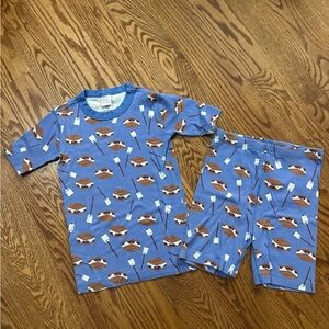Hanna Andersson Pajamas size 12 S’mores GUC